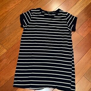 Lulu's Cafe Society Navy Blue Shirt Dress